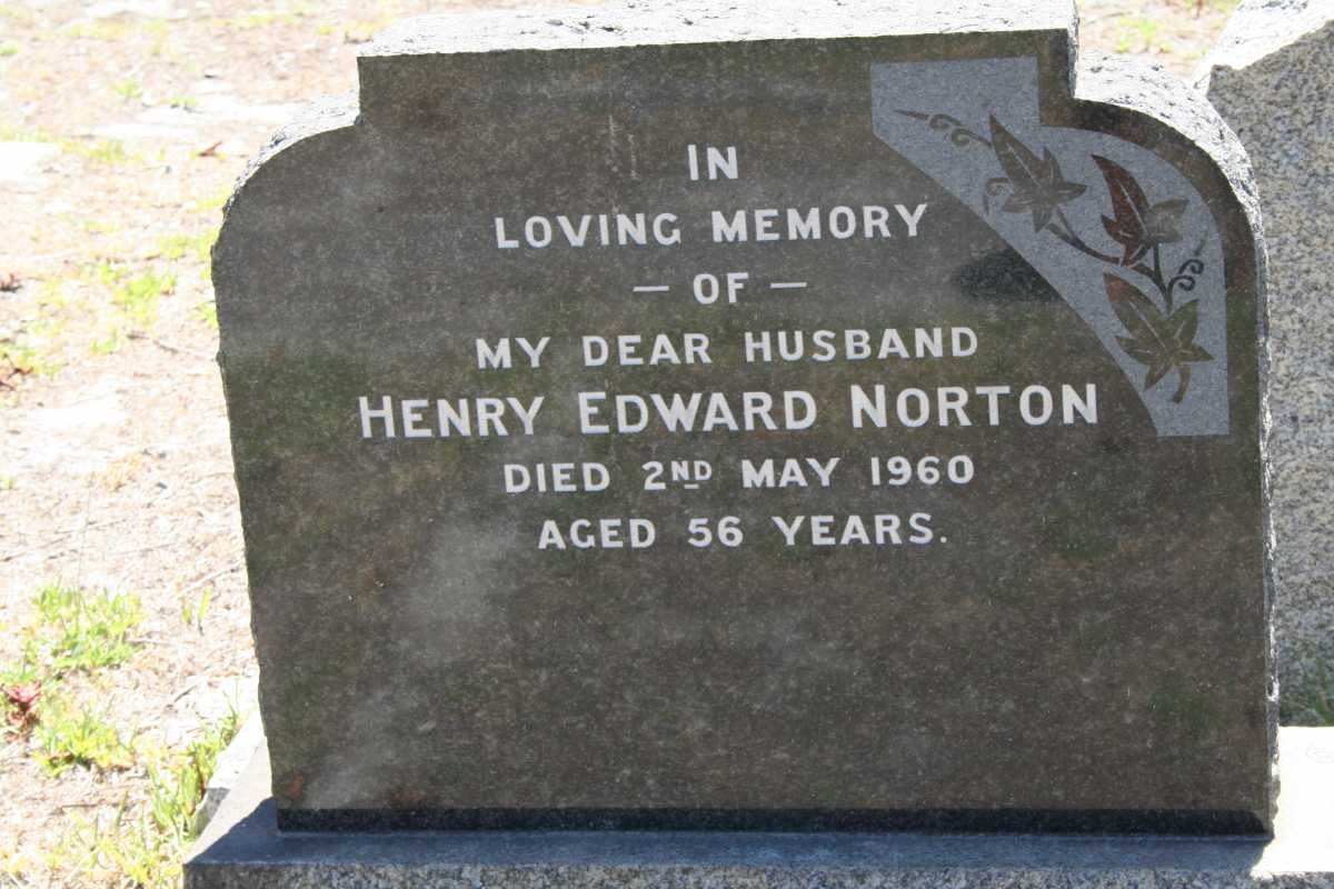 NORTON Henry Edward -1960