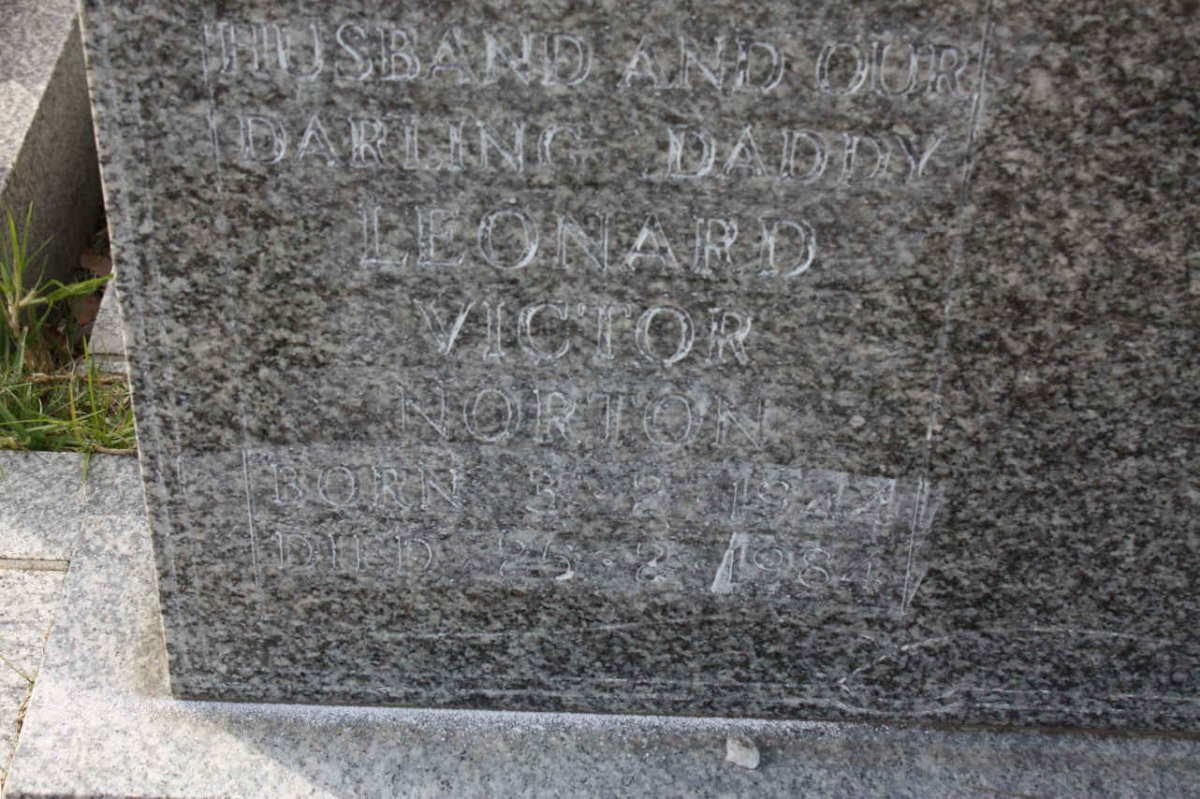 NORTON Leonard Victor 1944-1984