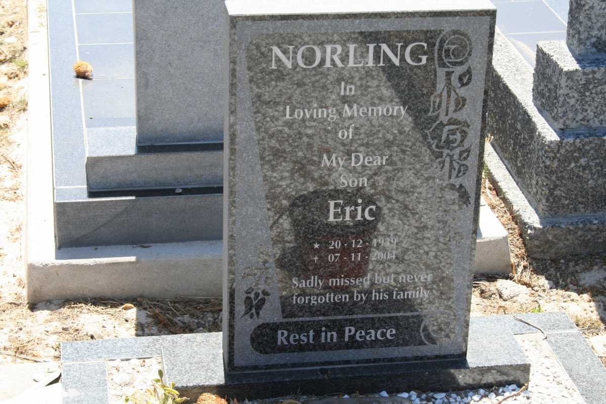 NORLING Eric 1939-2004