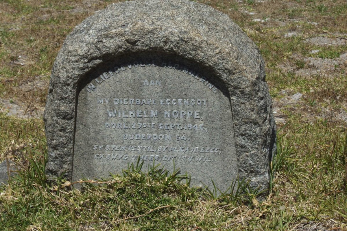 NOPPE Wilhelm -1946