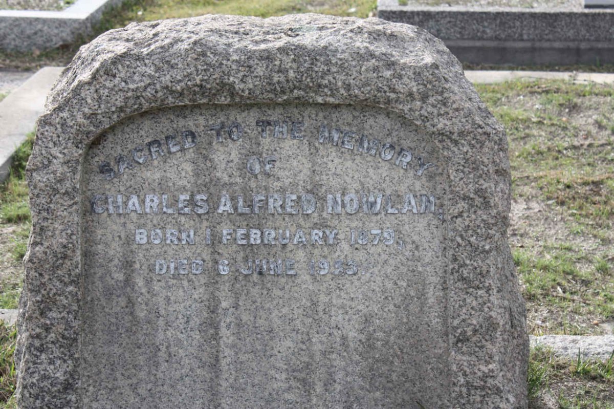 NOWLAN Charles Alfred 1879-1953