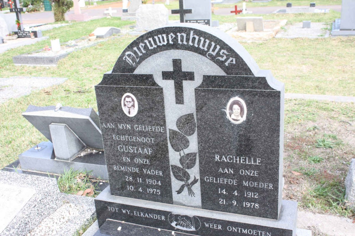 NIEUWENHUYSE Gustaaf 1904-1975 &amp; Rachelle 1912-1978