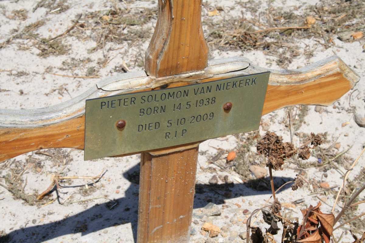 NIEKERK Pieter Solomon, van 1938-2009