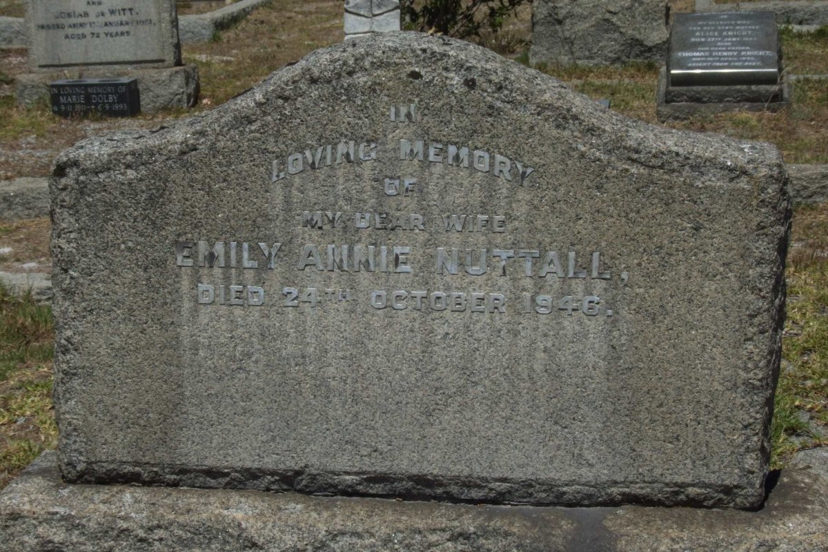 NUTTALL Emily Annie -1946