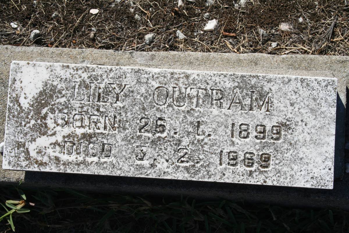 OUTRAM Lily 1899-1969