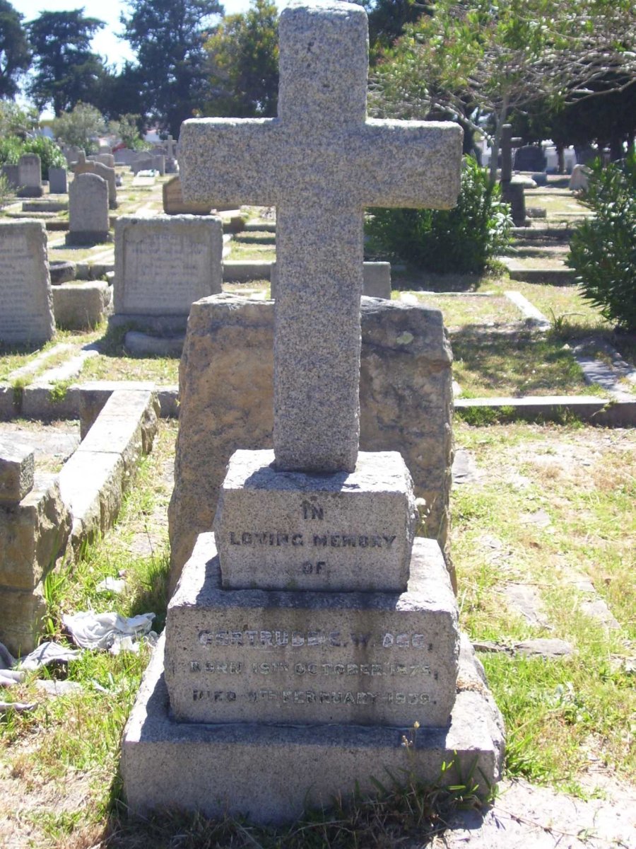 OGG Gertrude E.W. 1875-1939