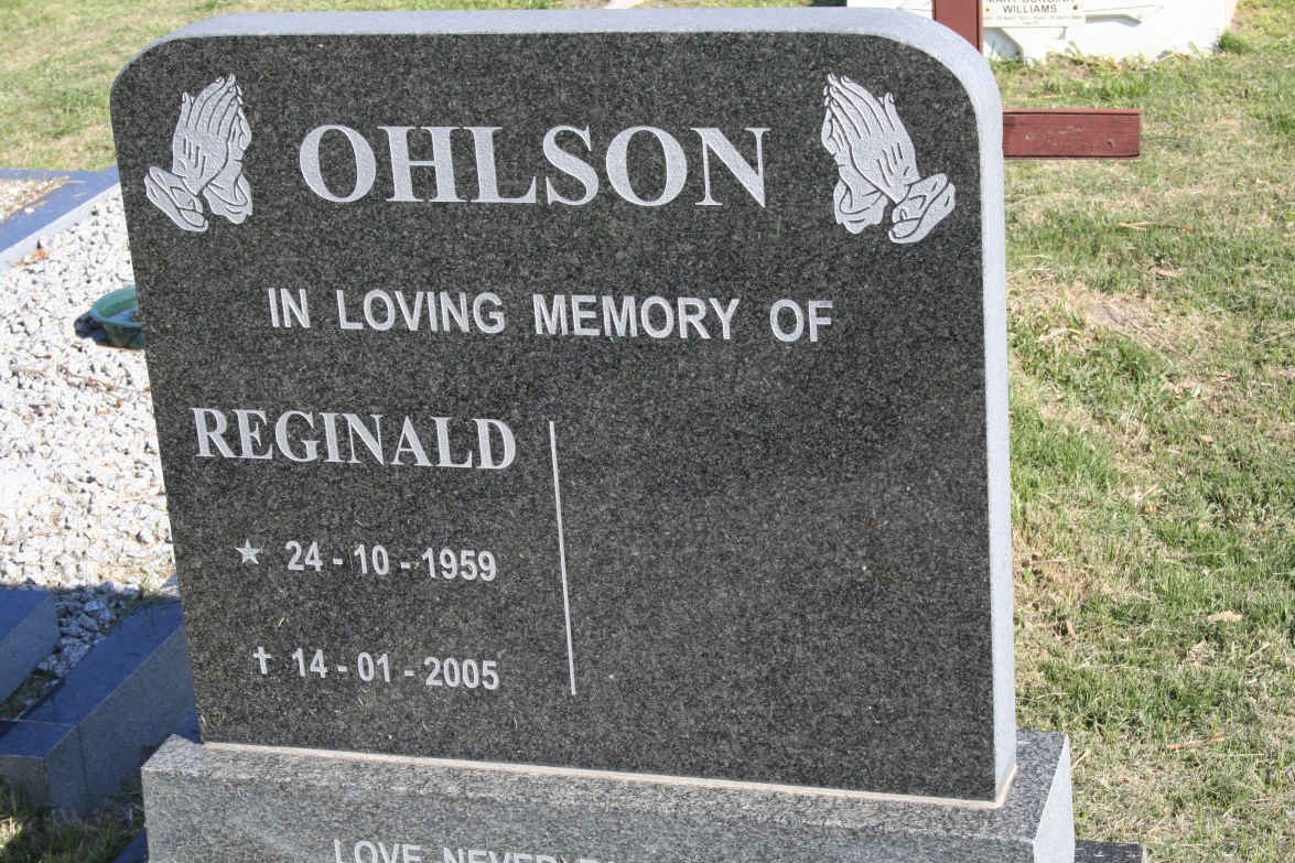 OHLSON Reginald 1959-2005