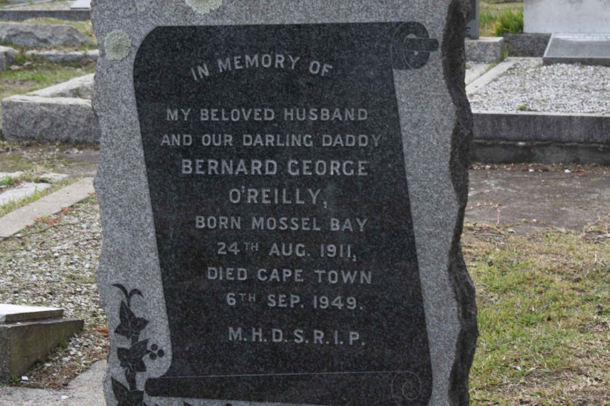 O'REILLY Bernard George 1911-1949