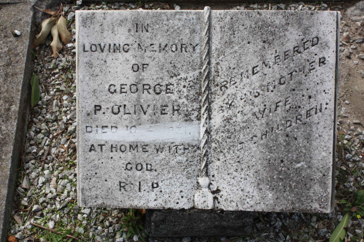 OLIVIER George P. -1921