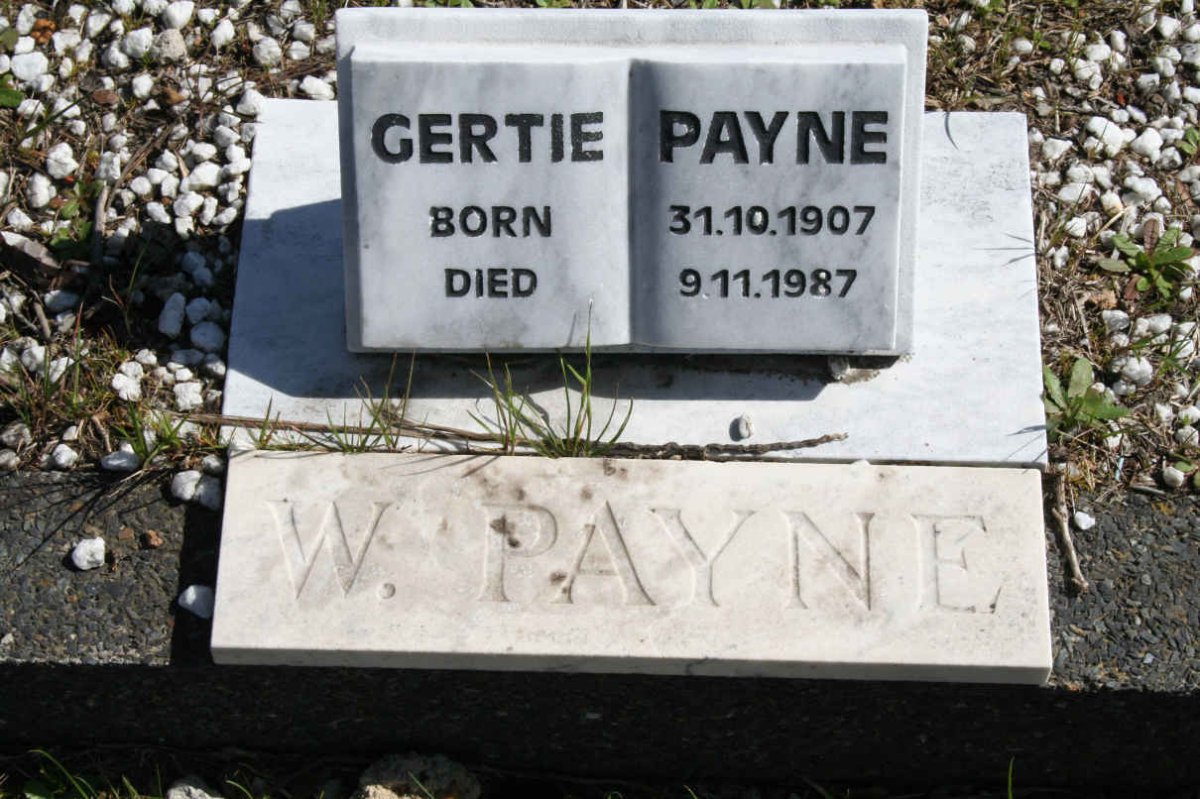 PAYNE Gerty 1907-1987