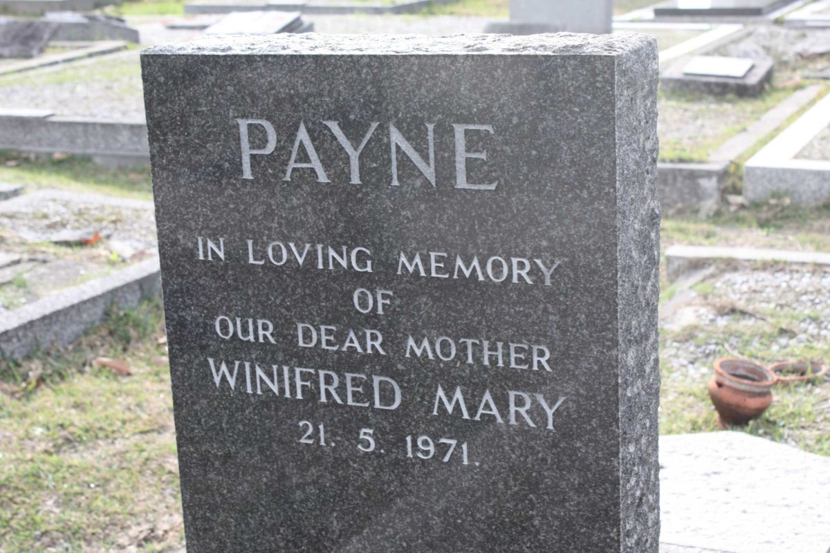 PAYNE Winifred Mary -1971