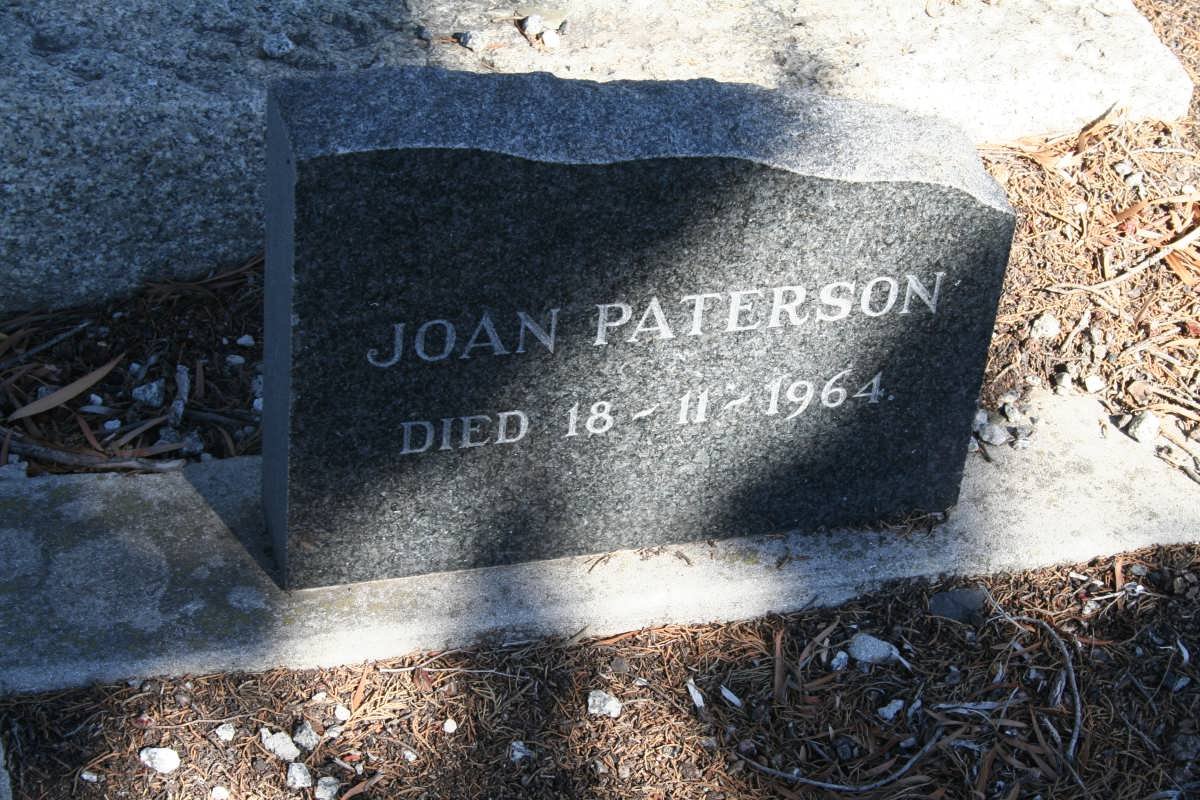 PATERSON Joan -1964