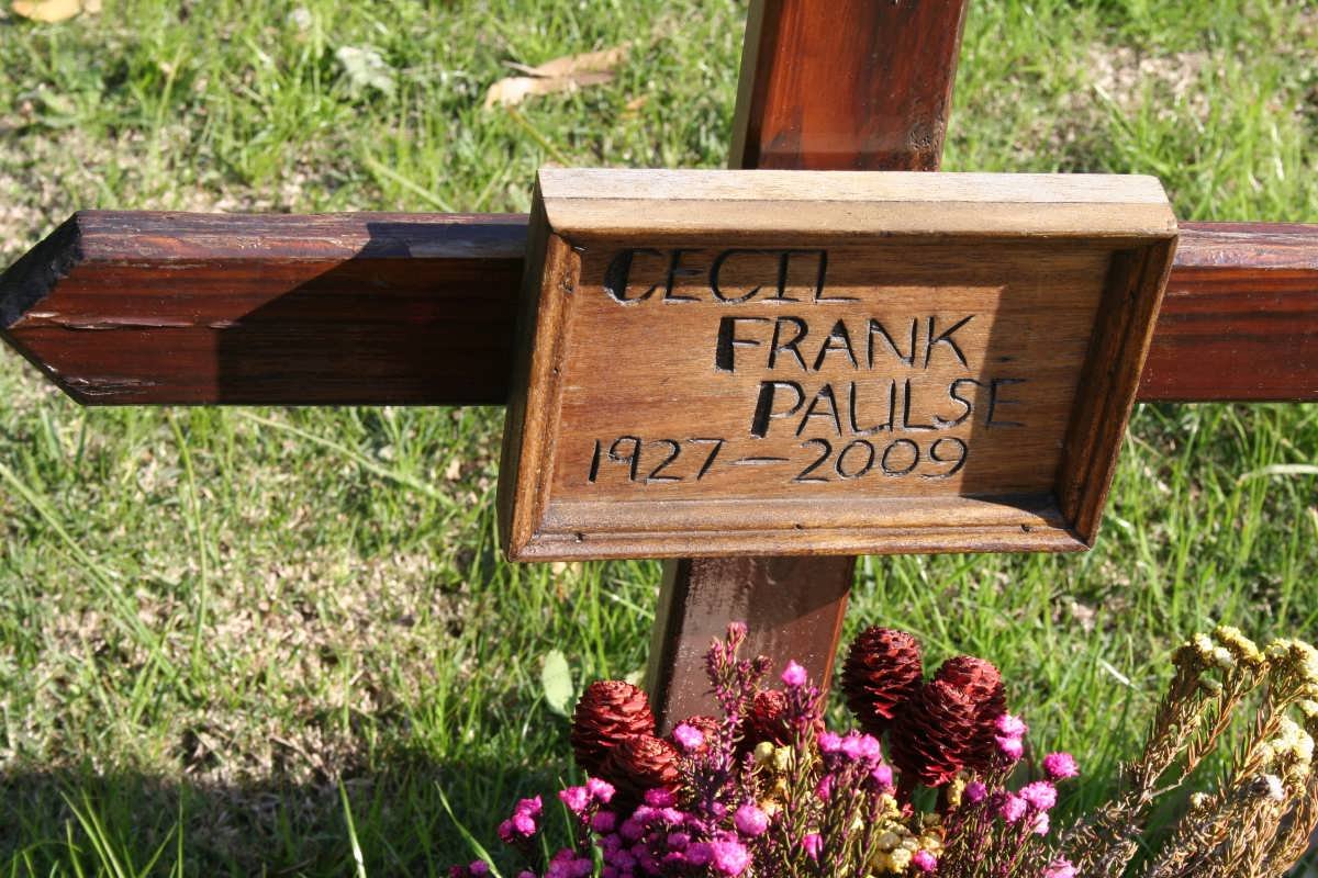 PAULSE Cecil Frank 1927-2009