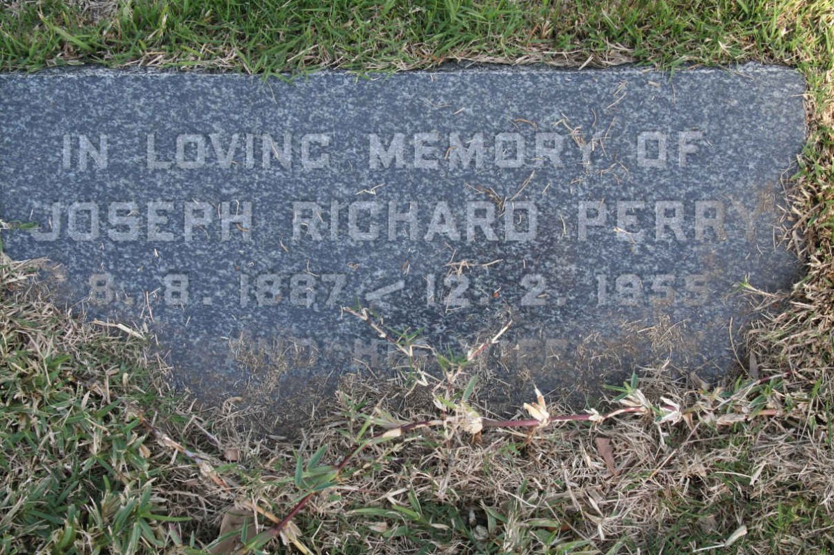 PERRY Joseph Richard 1887-1955