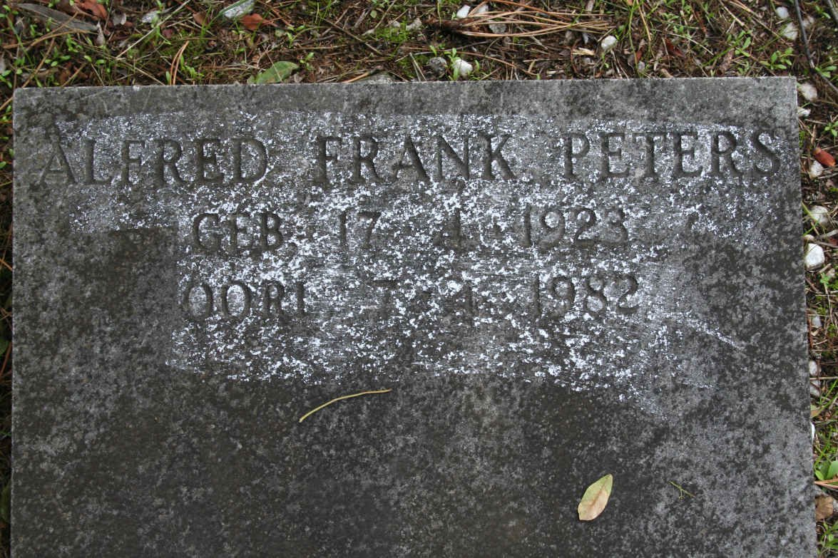 PETERS Alfred Frank 1923-1982