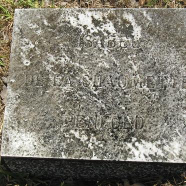 PENFOLD Isabell, DE LA CHAUMETTE