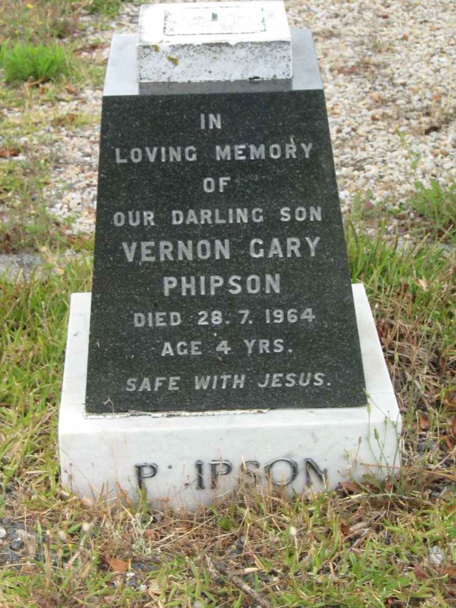 PHIPSON Vernon Gary -1964