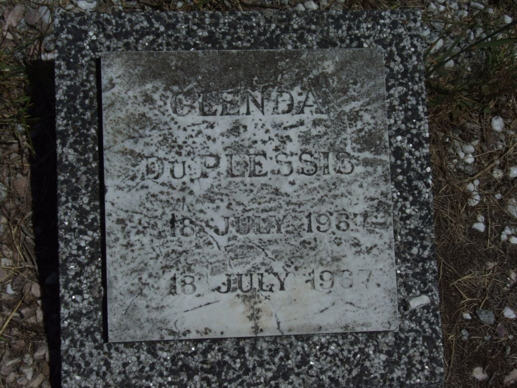 PLESSIS Glenda, du 1967-1967