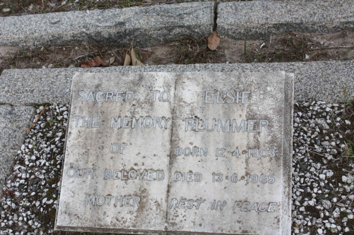 PLUMMER Elsie 1903-1965