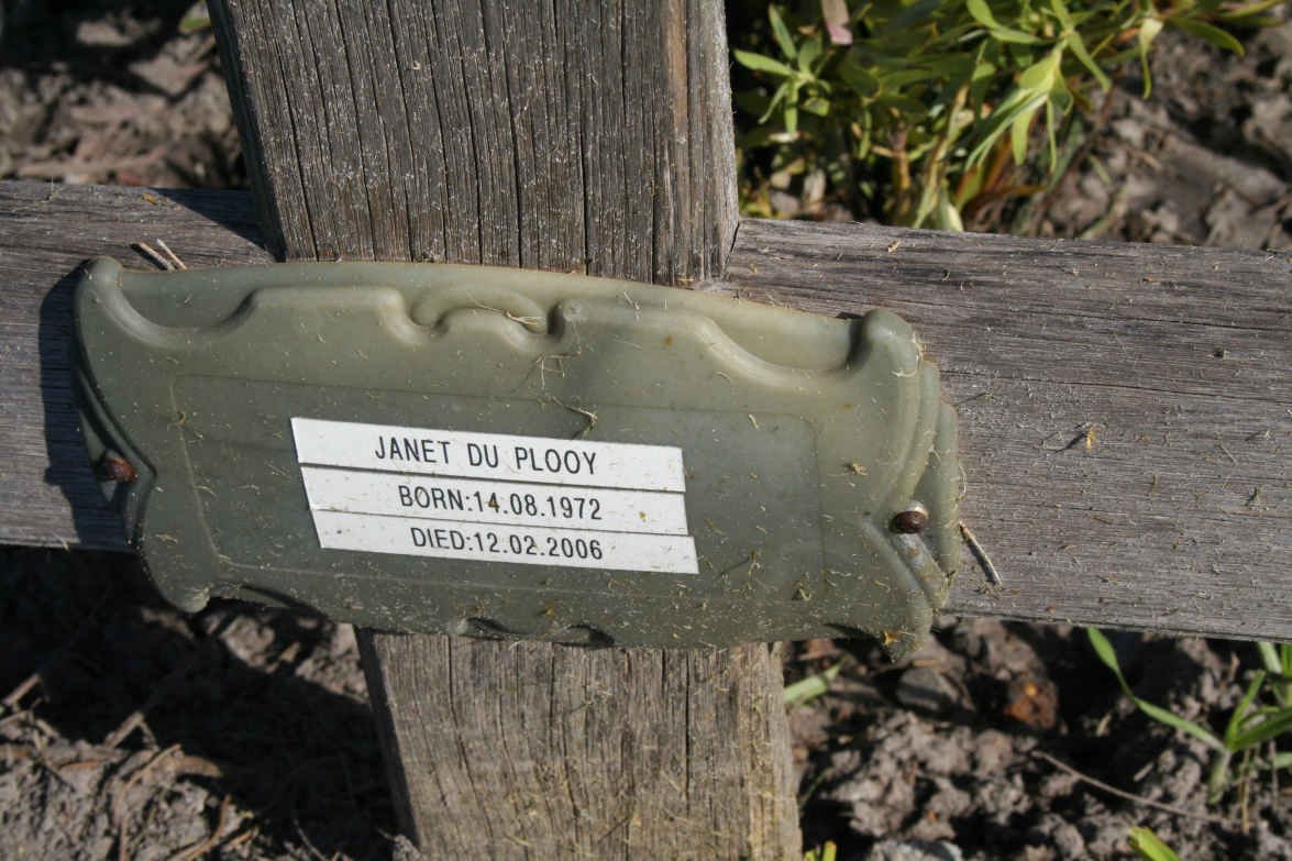 PLOOY Janet, du 1972-2006