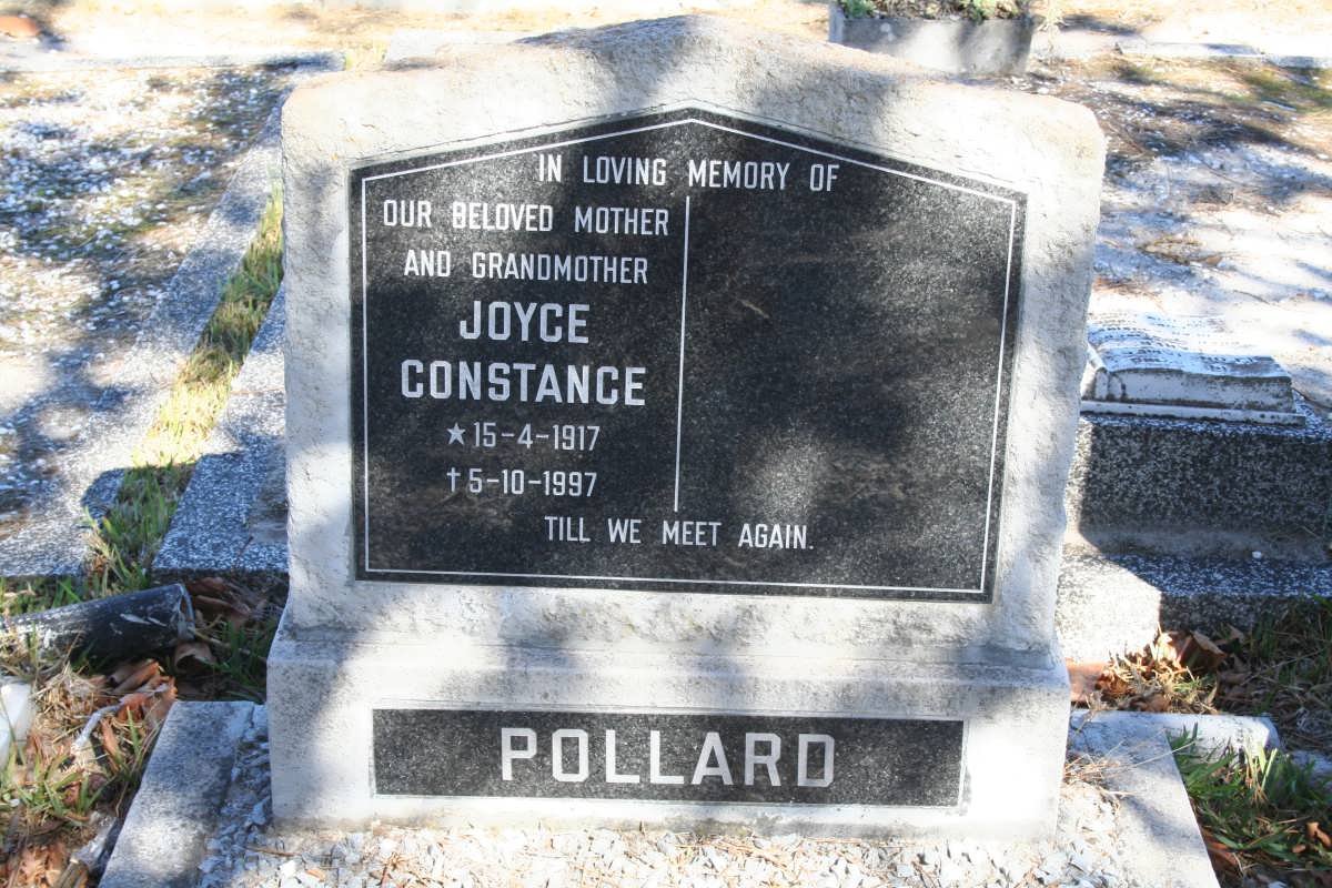 POLLARD Joyce Constance 1917-1997