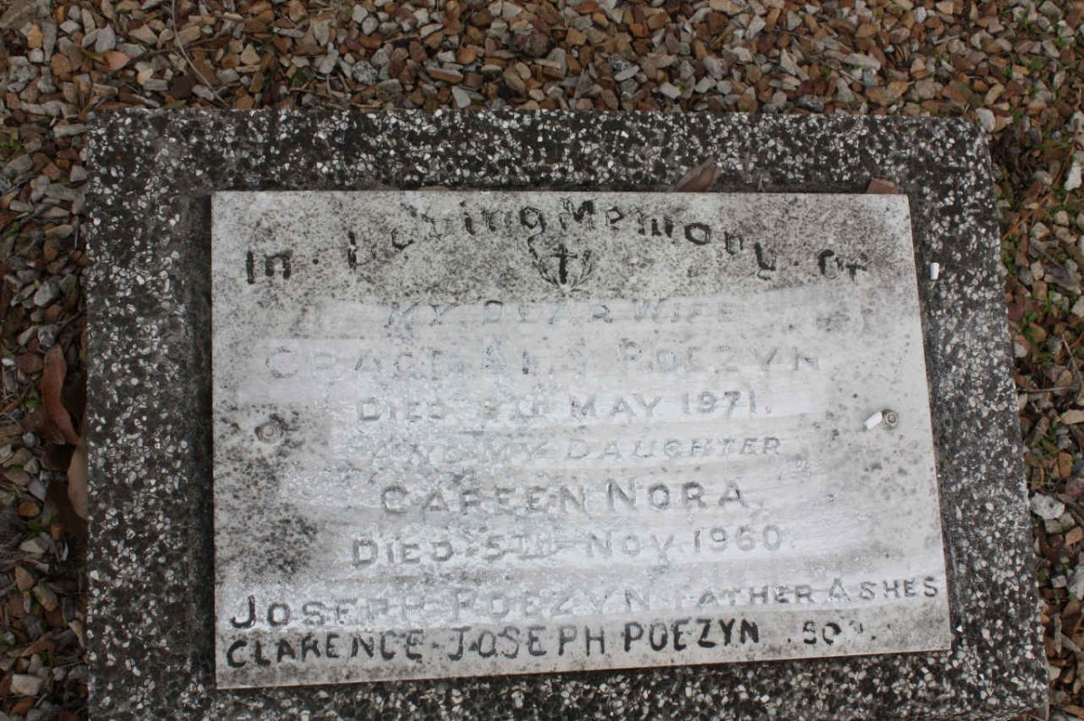 POEZYN Grace -1971 :: POEZYN Careen Nora -1960 :: POEZYN Joseph :: POEZYN Clarence Joseph