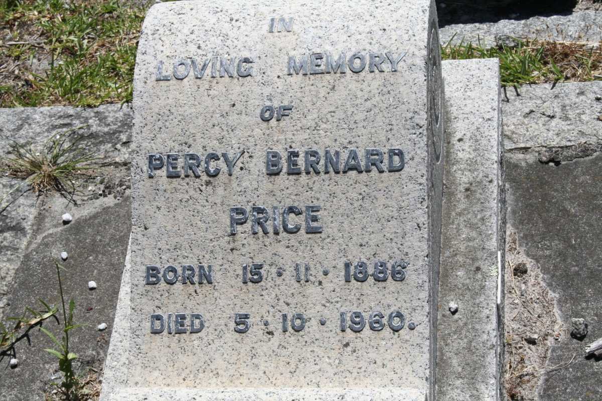 PRICE Percy Bernard 1886-1960
