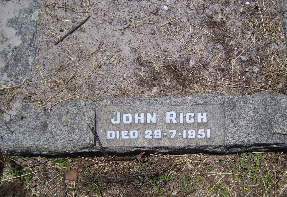 RICH John -1951