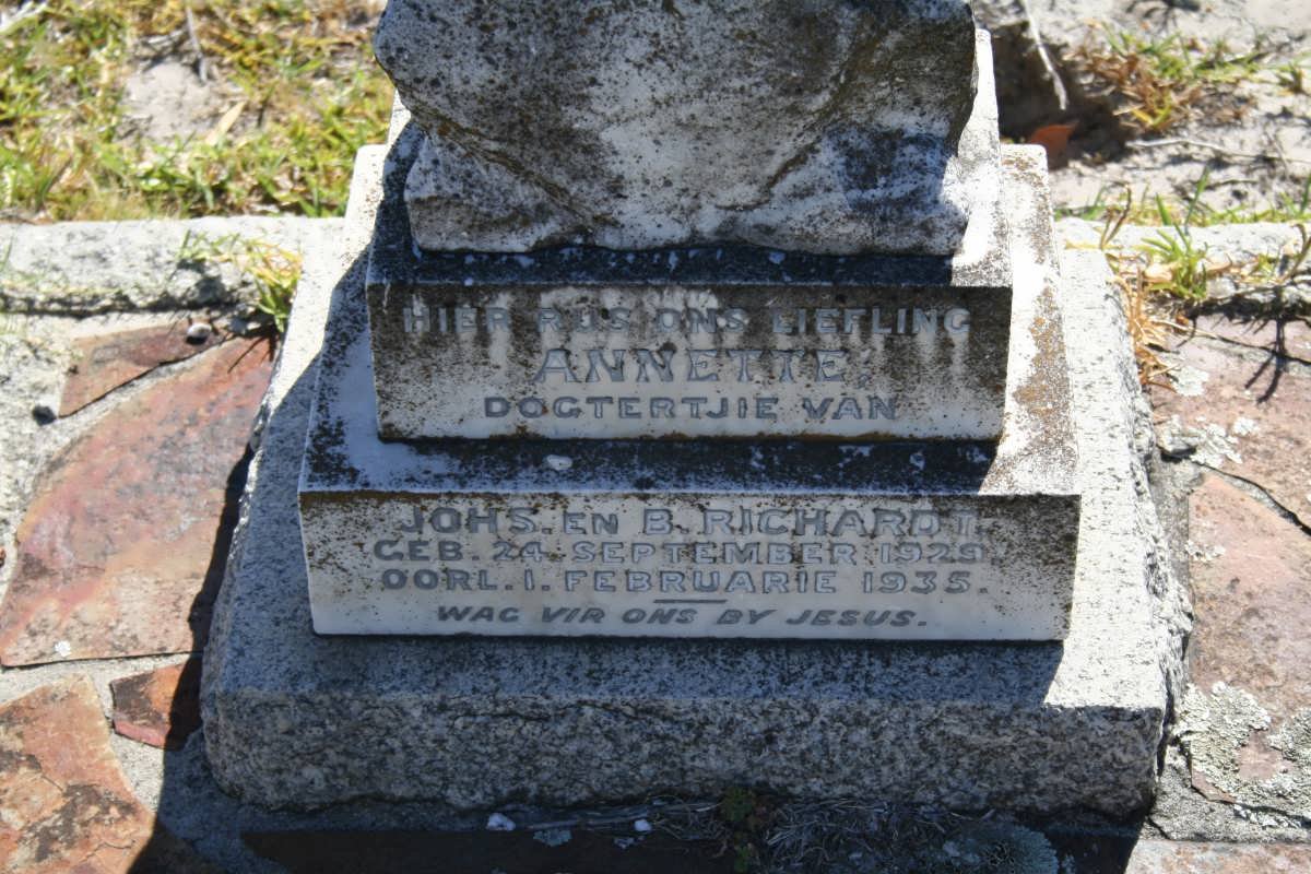 RICHARDT Annette 1929-1935