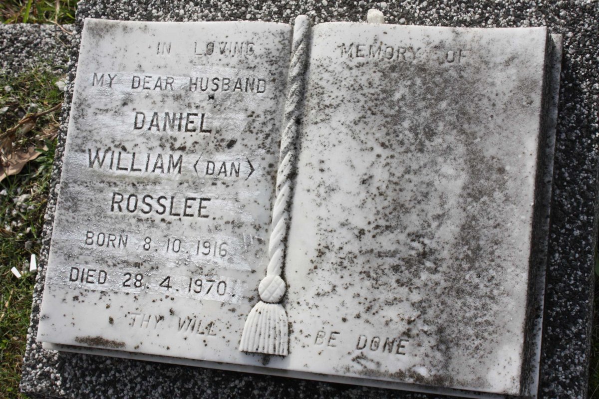 ROSSLEE Daniel William 1916-1970