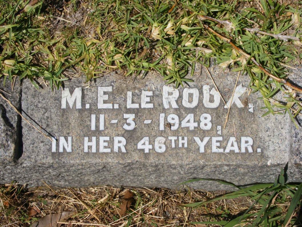 ROUX M.E., le -1948