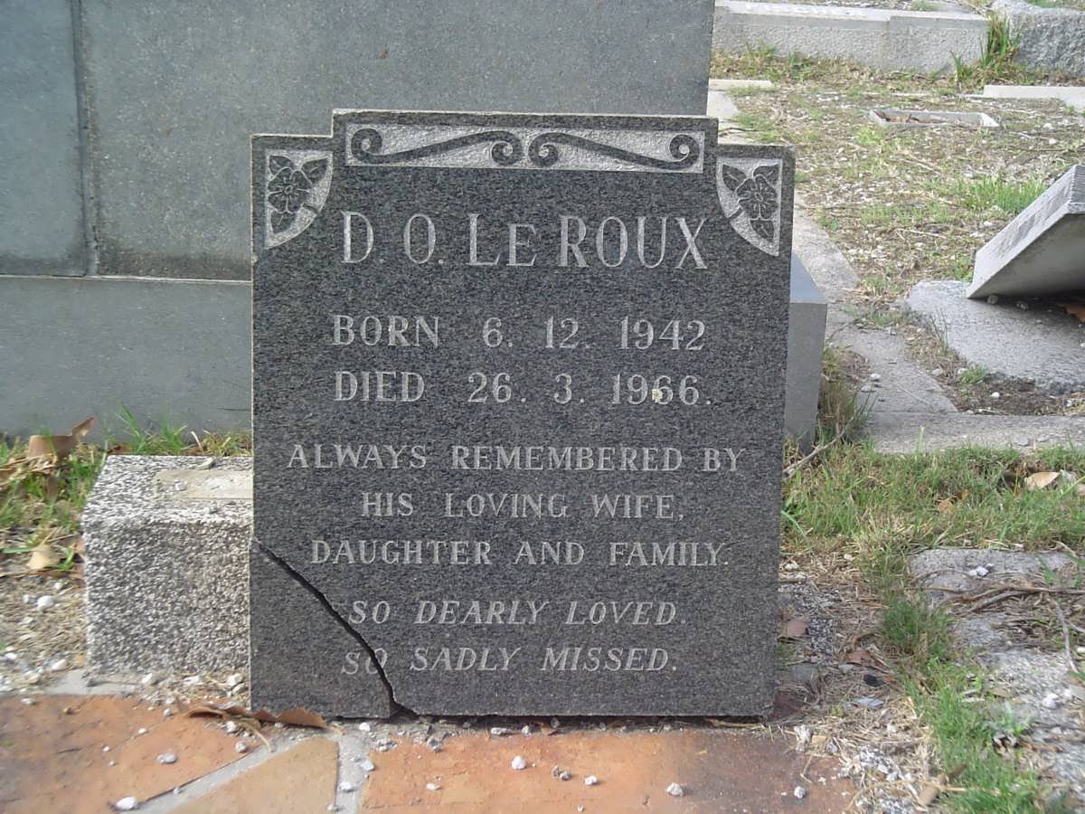 ROUX D.O., le 1942-1966