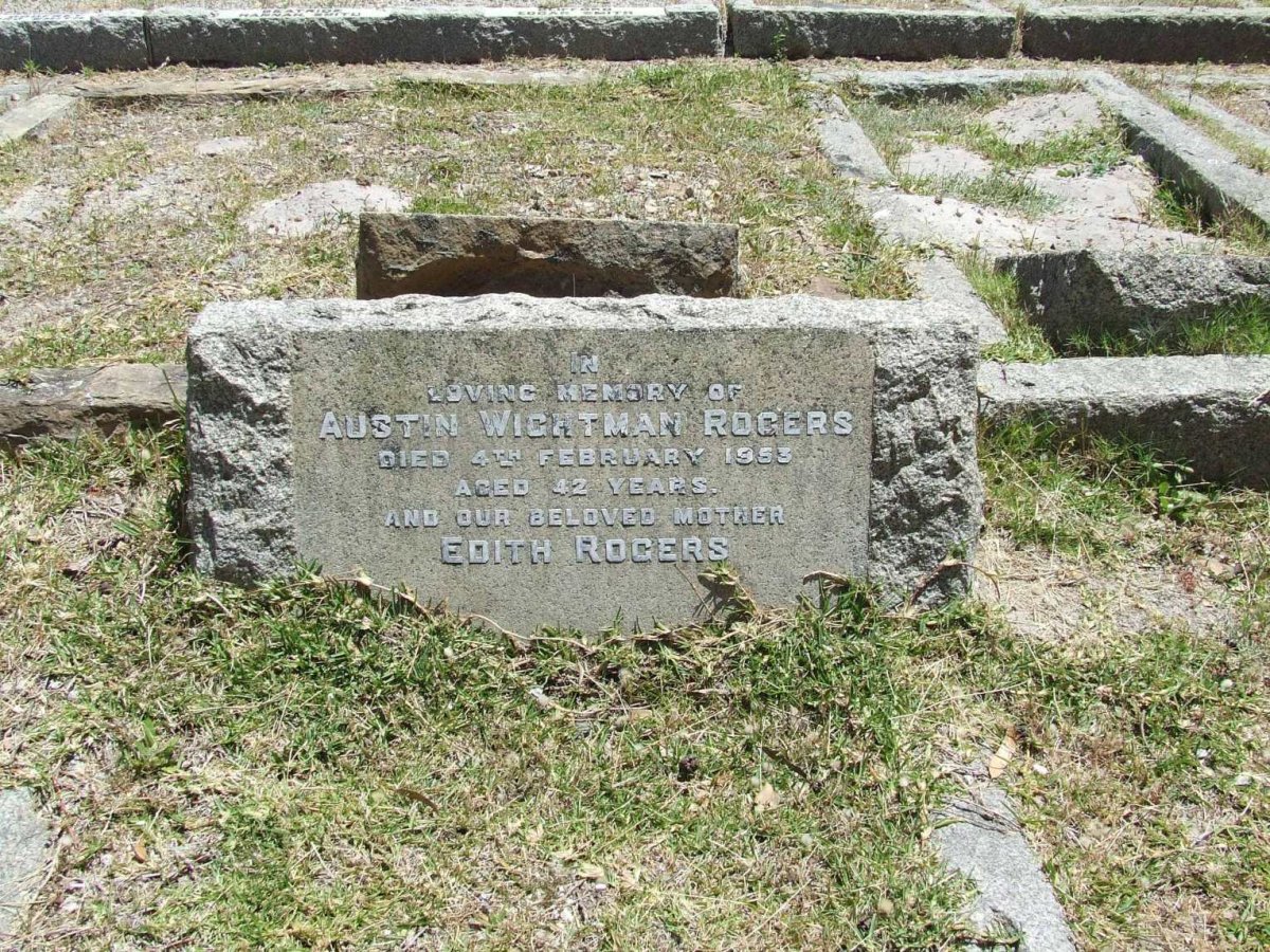 ROGERS Austin Wightman -1953 &amp; Edith
