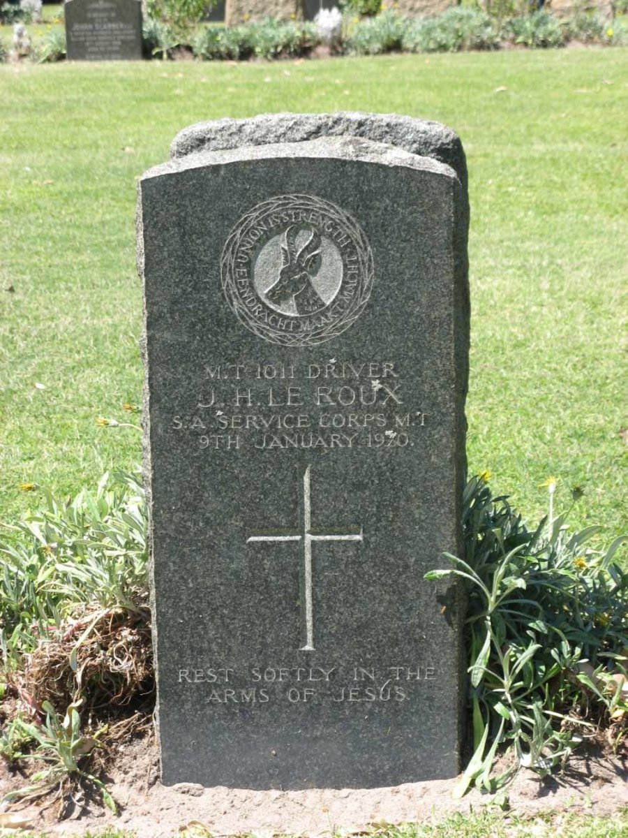 ROUX J.H., le -1920
