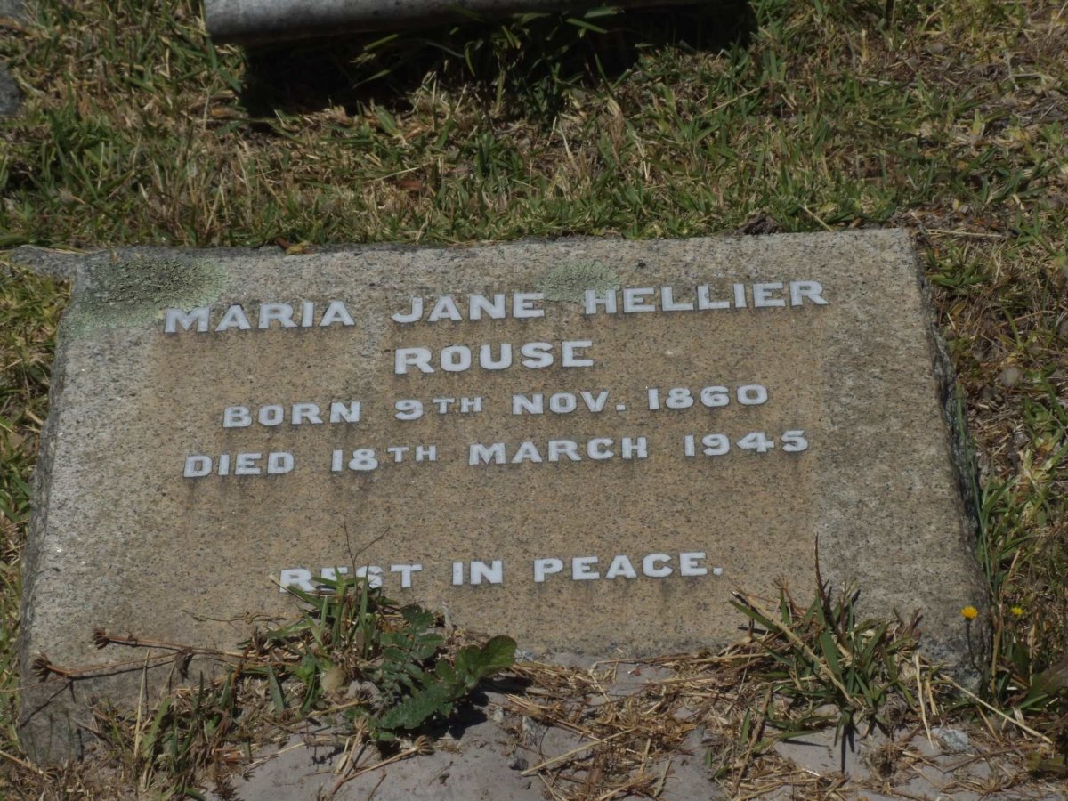 ROUSE Maria Jane Hellier 1860-1945