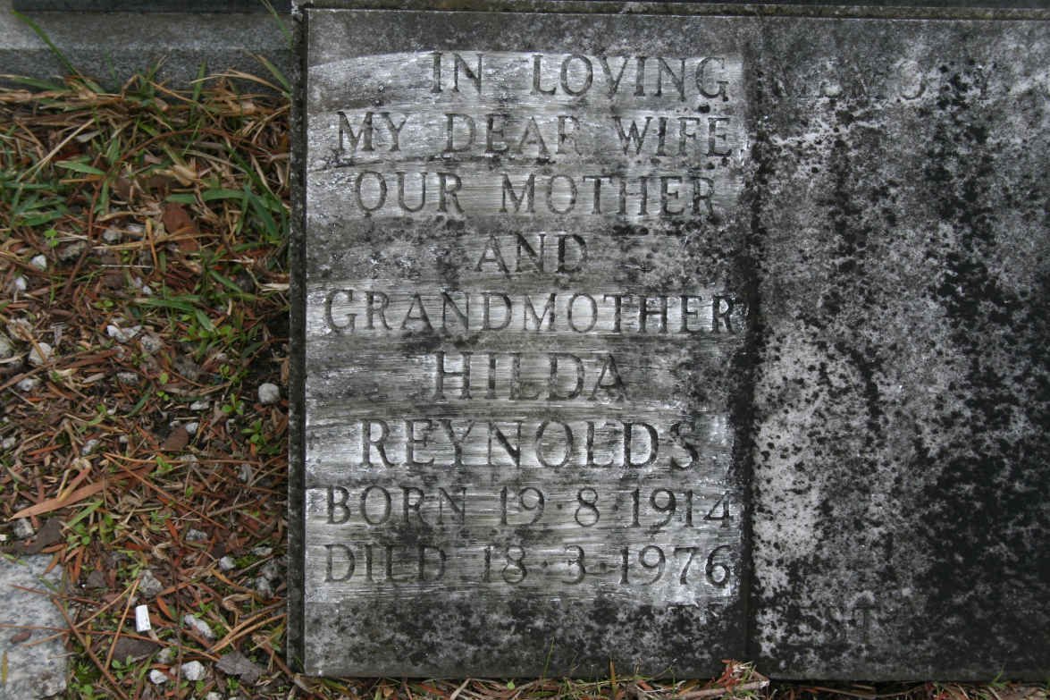 REYNOLDS Hilda 1914-1976