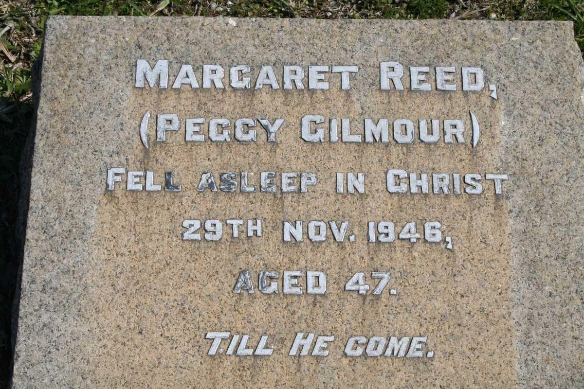 REED Margaret nee GILMOUR -1946