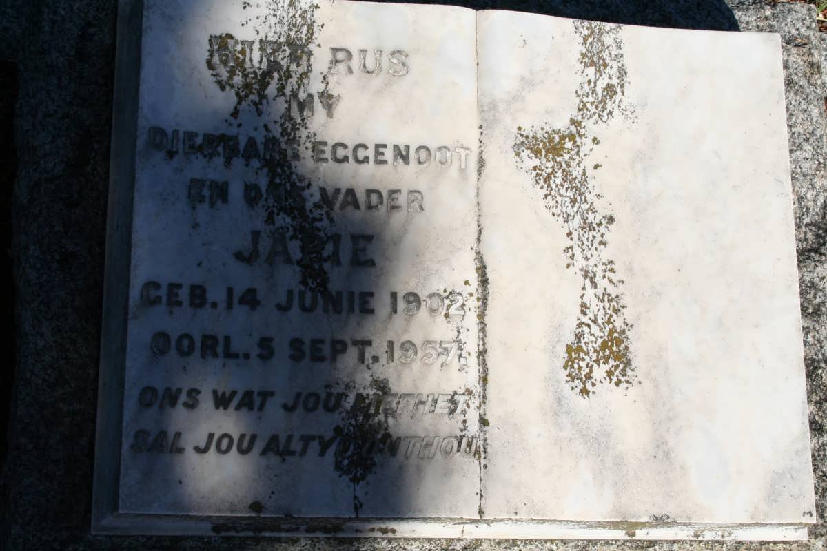 RENSBURG Japie, van 1902-1957