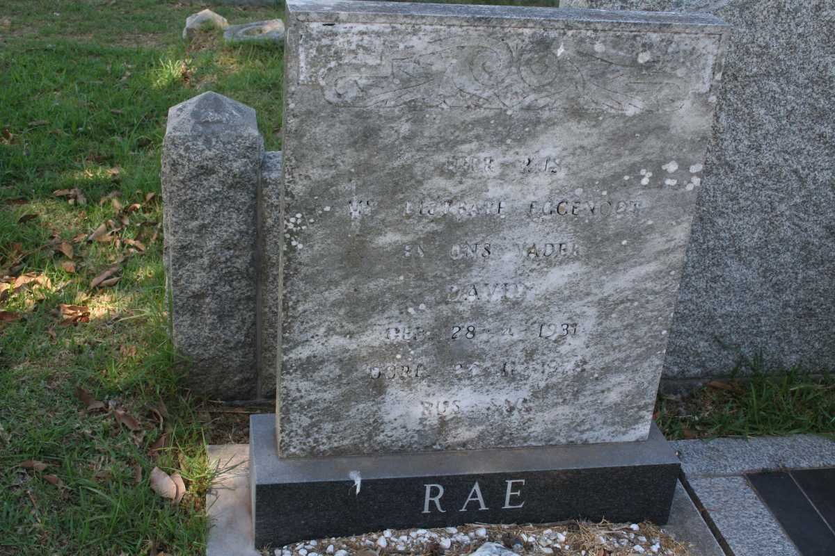 RAE David 1931-197?