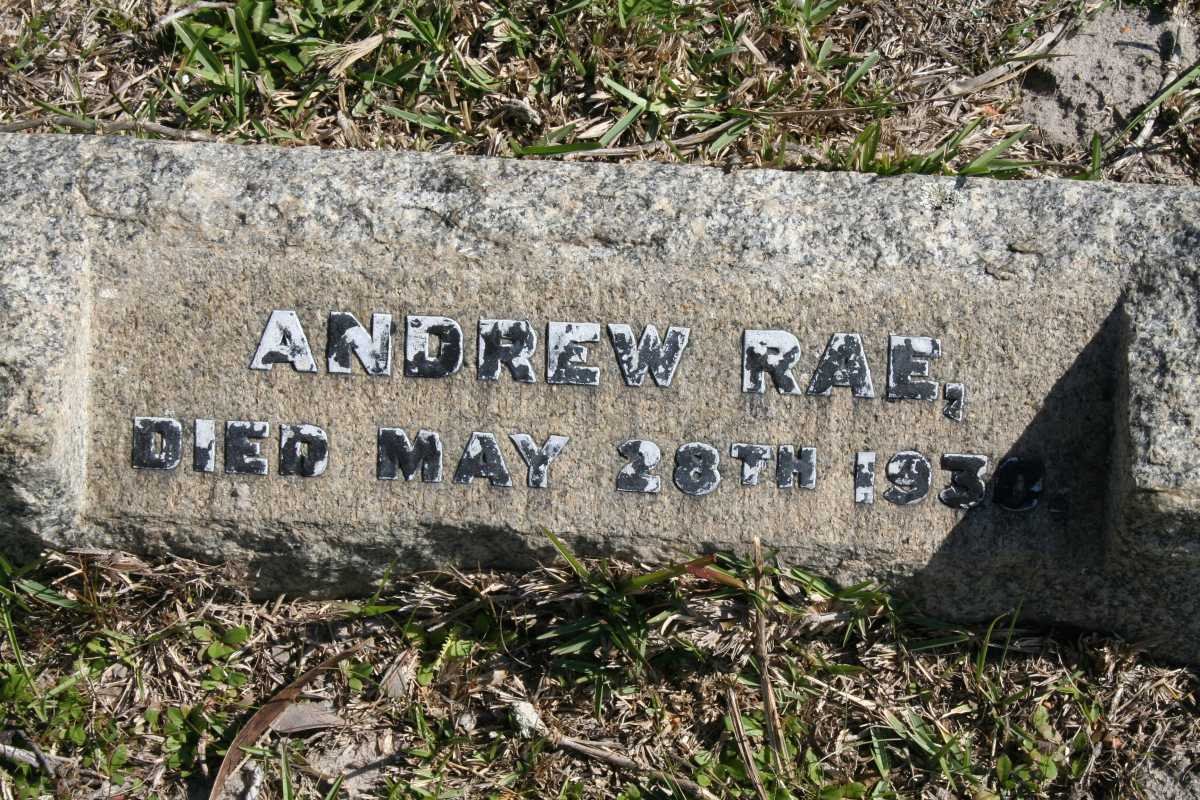 RAE Andrew -1930