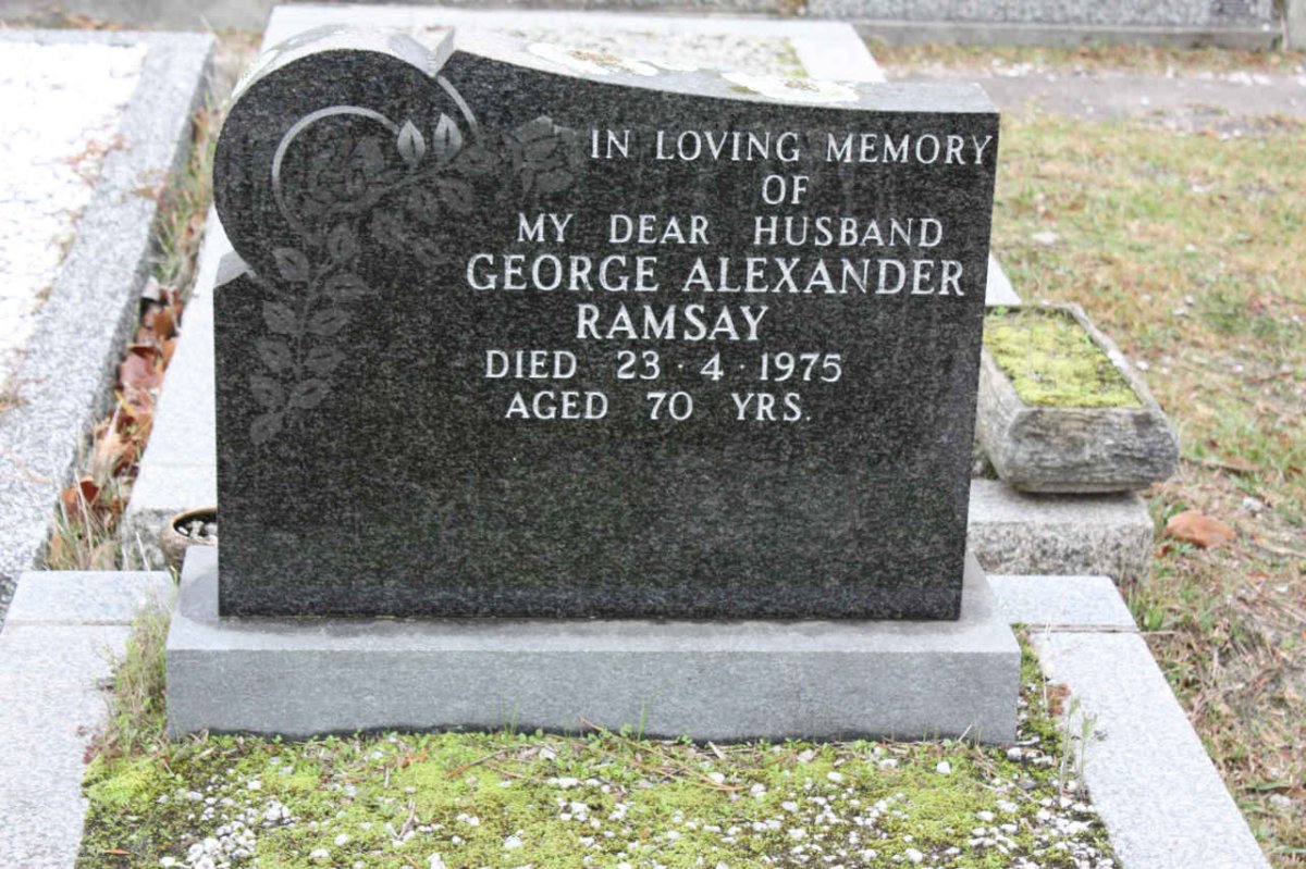 RAMSAY George Alexander -1975