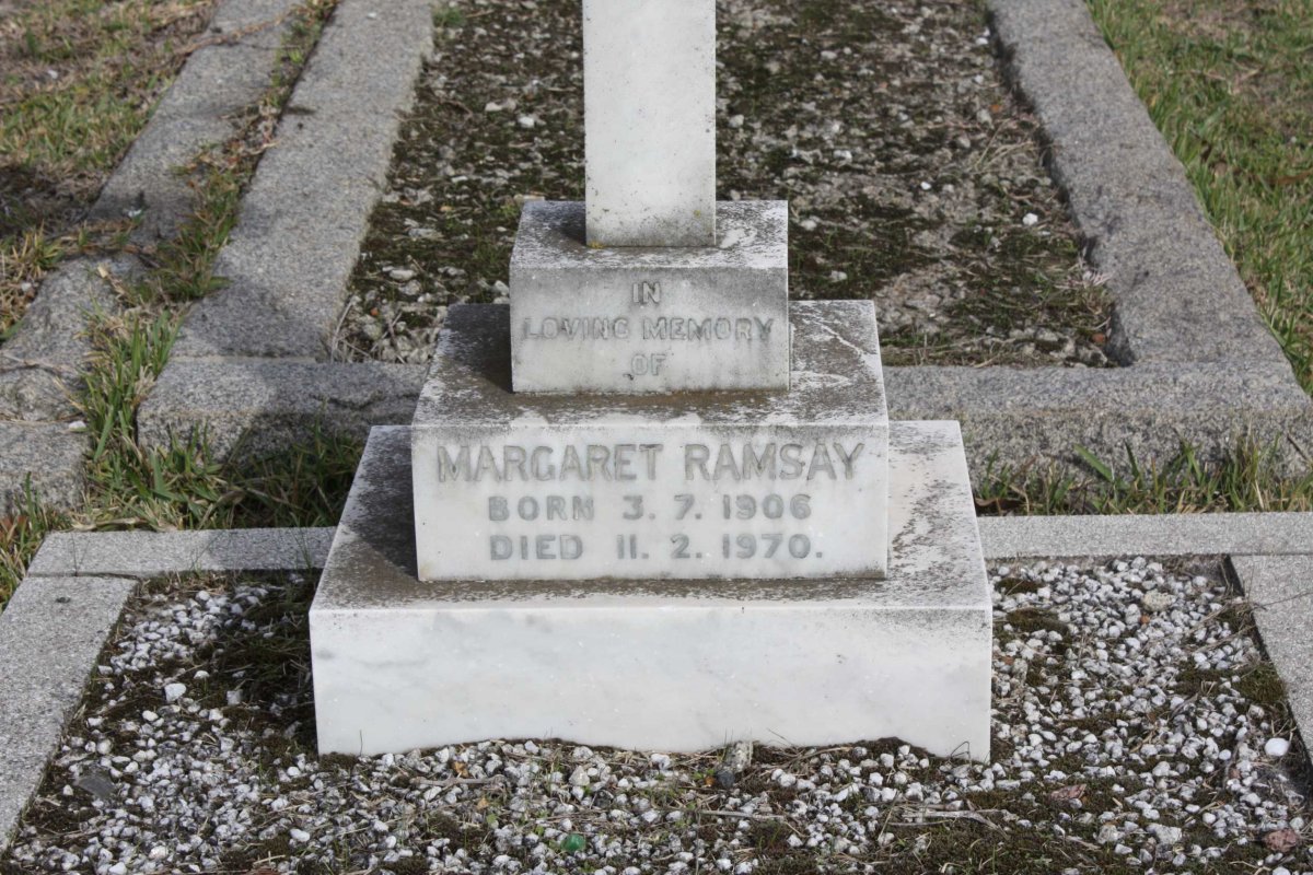 RAMSAY Margaret 1906-1970 :: HALDANE ?