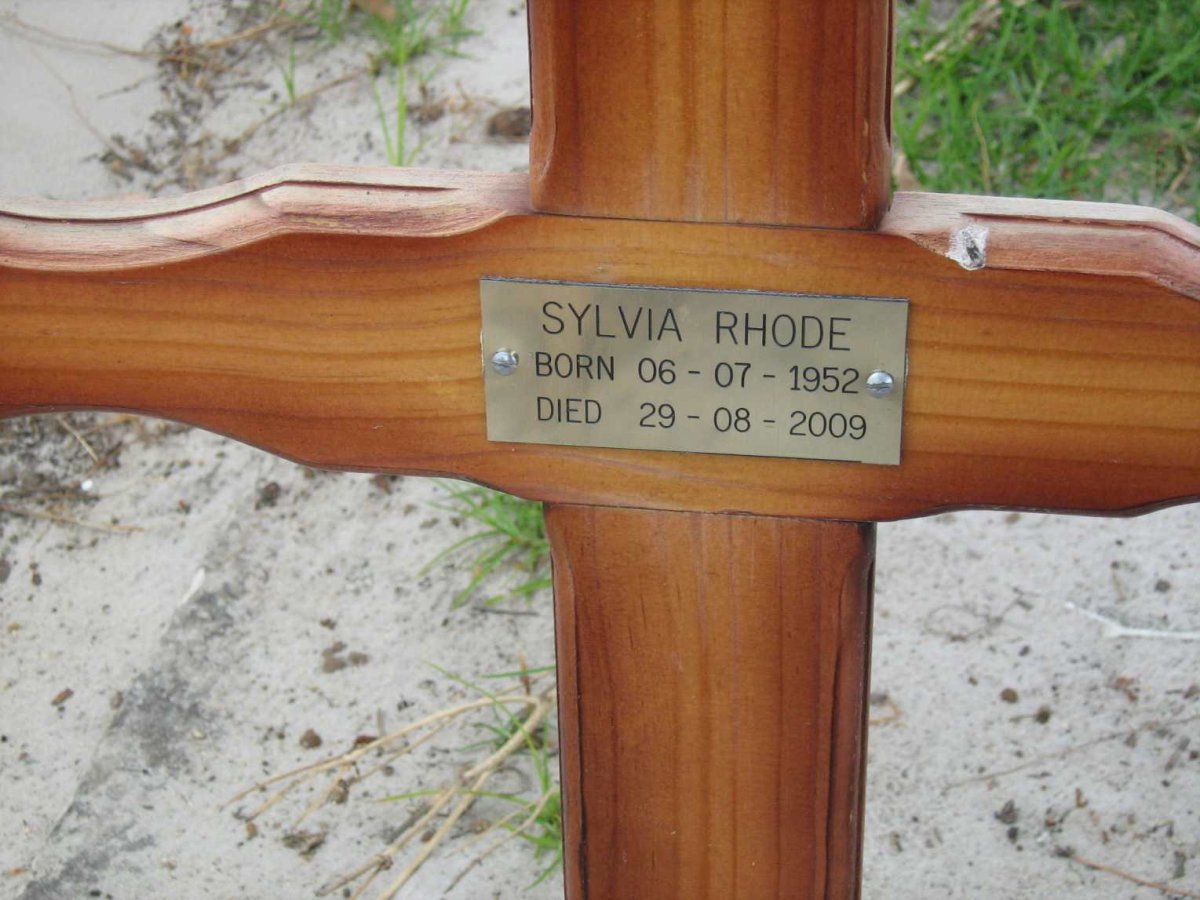 RHODE Sylvia 1952-2009