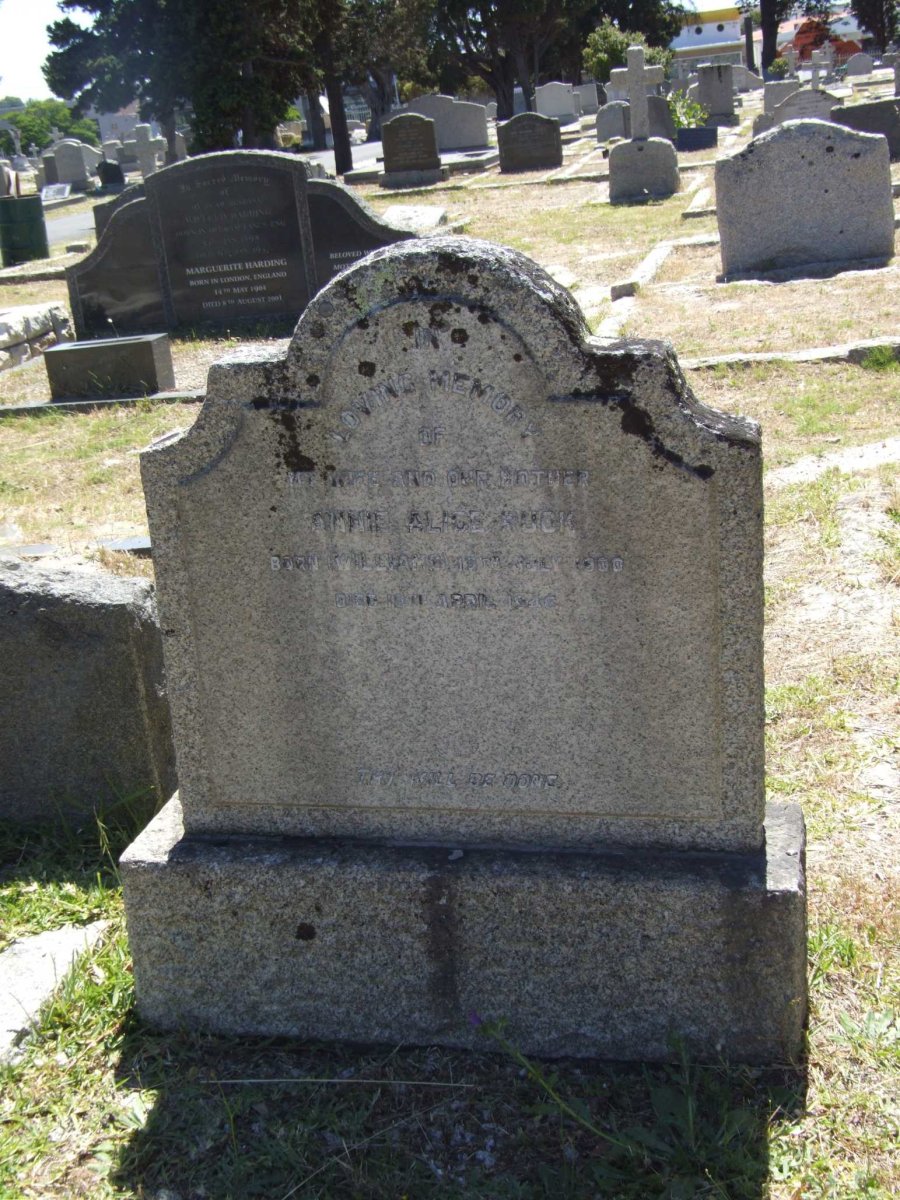 RUCK Annie Alice 1900-1946
