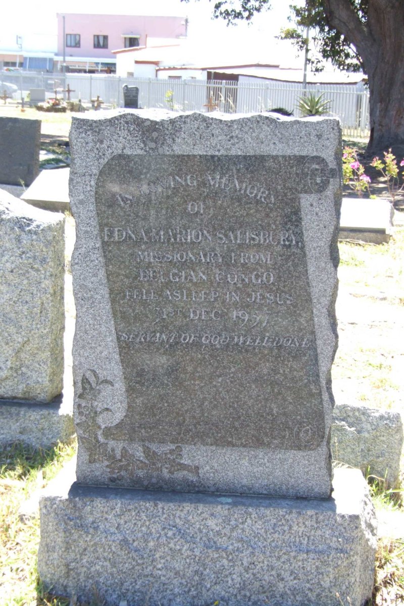 SALISBURY Edna Marion -1957