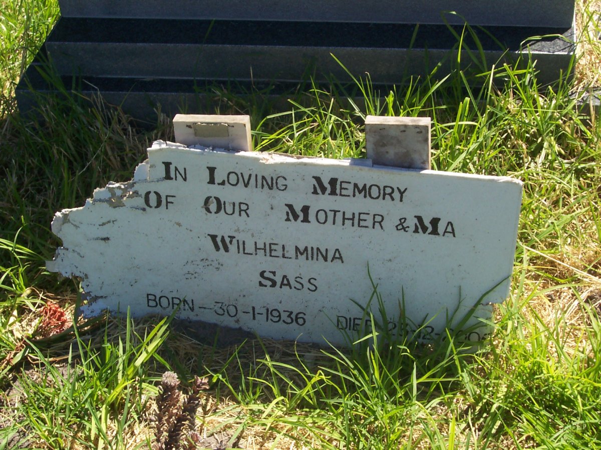 SASS Wilhelmina 1936-2005