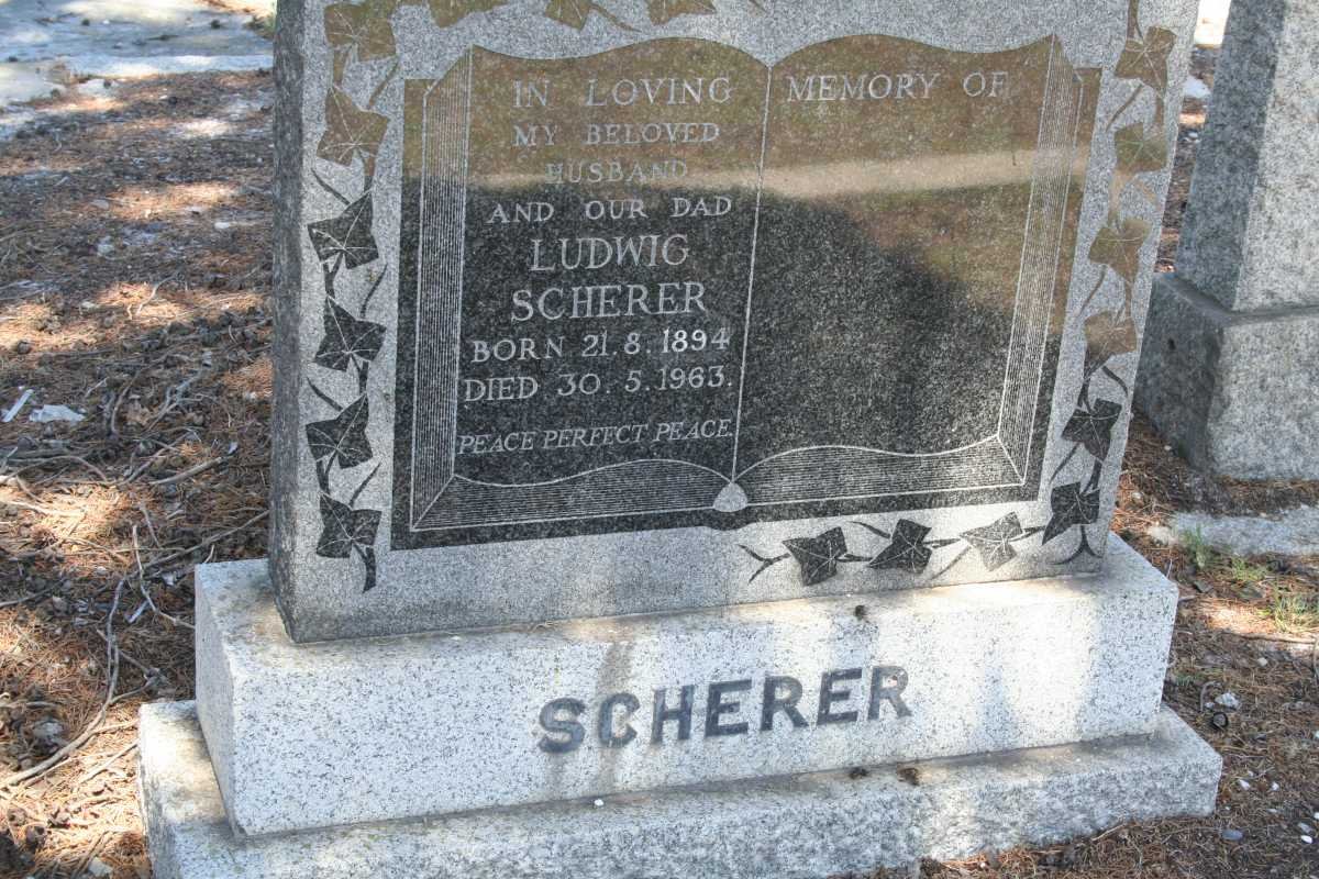 SCHERER Ludwig 1894-1963