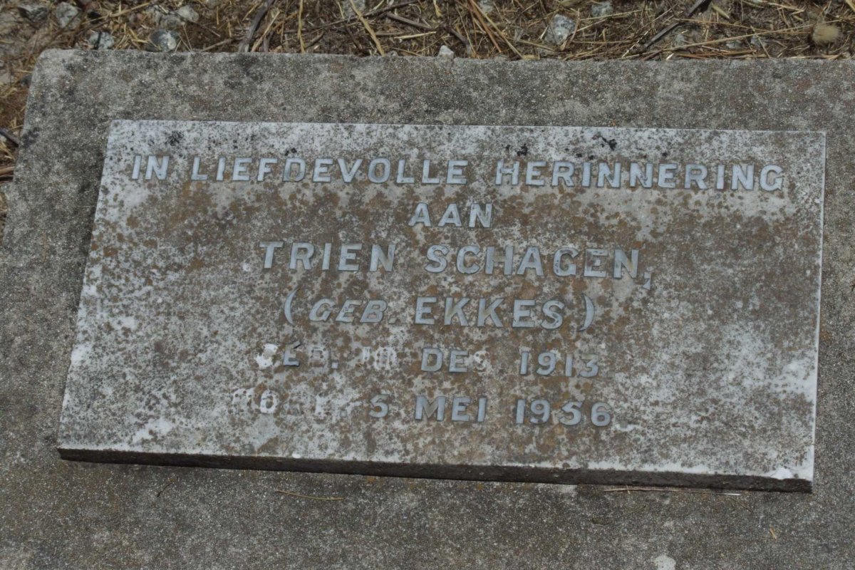 SCHAGEN Trien nee EKKES 1913-1956