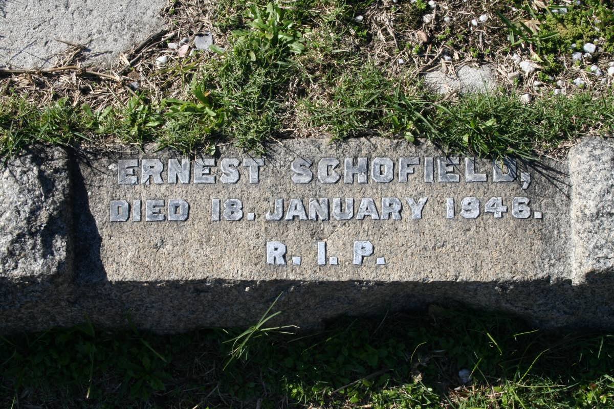 SCHOFIELD Ernest -1946