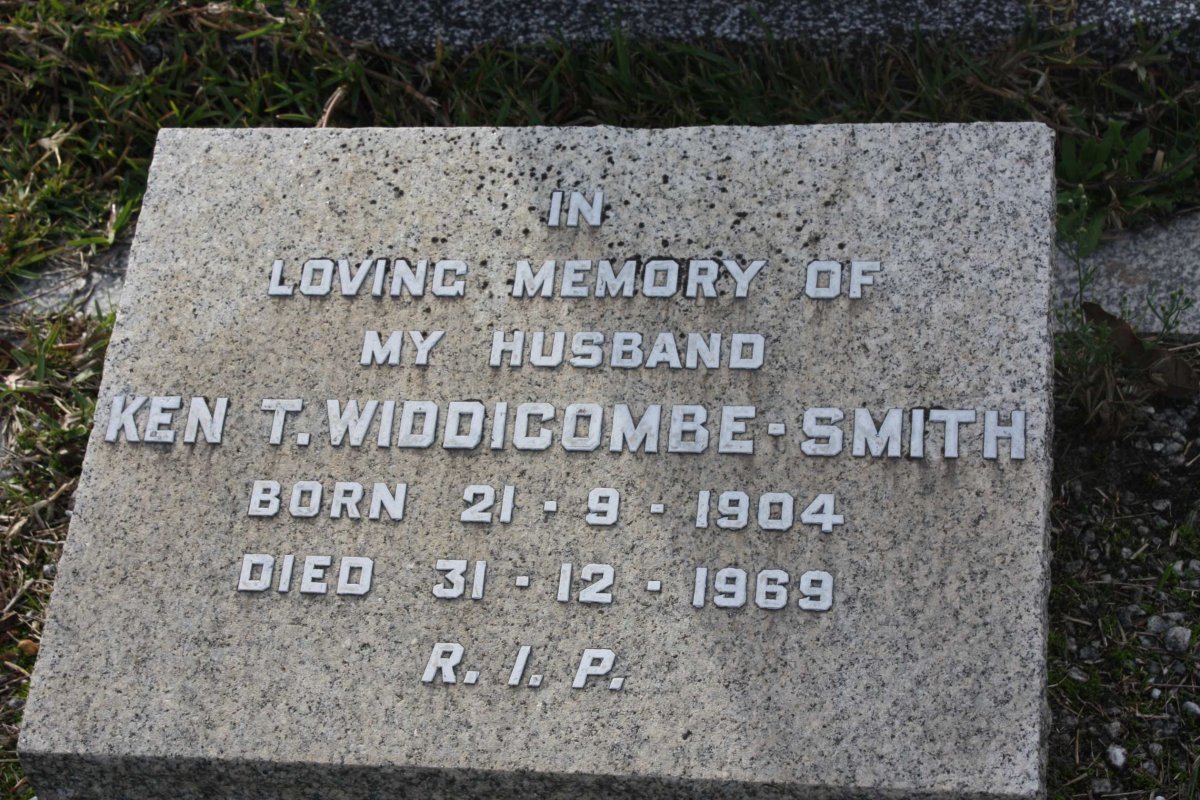 SMITH Ken T., Widdicombe 1904-1969